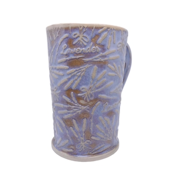Kubek ceramiczny 800 ml lawendowy 2