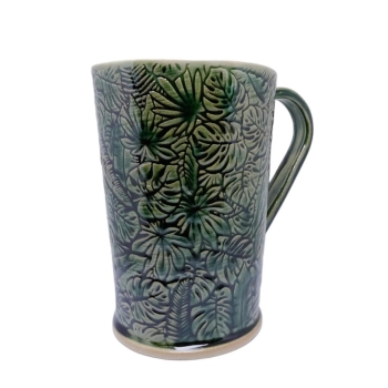 Kubek ceramiczny 800 ml jungla 1