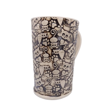 Kubek ceramiczny 800 ml  w koty 2
