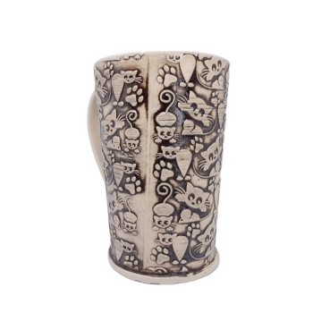 Kubek ceramiczny 800 ml  w koty 3