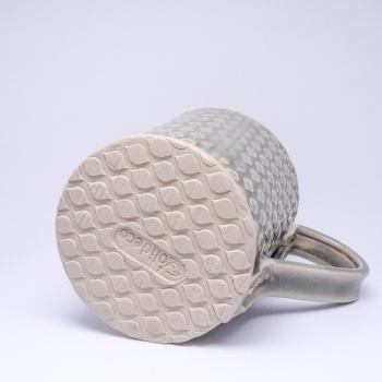 Kubek ceramiczny 500 ml w szarą łezkę 5