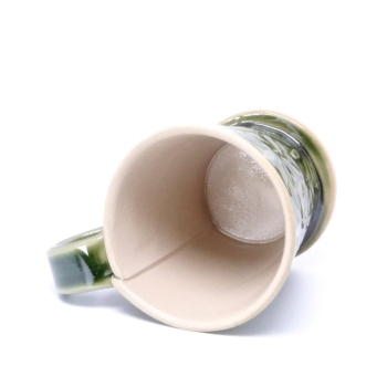 Filiżanka 180 ml w zielone liścia marychy 5