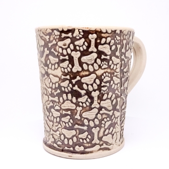 Kubek ceramiczny 500 ml w łapki 3