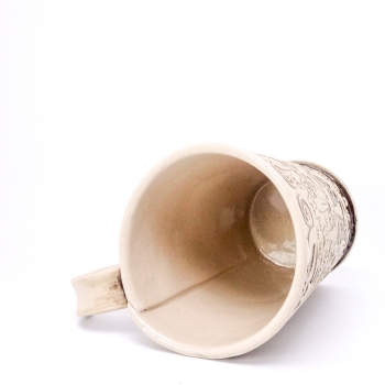 Kubek ceramiczny 380 ml w kotki 6