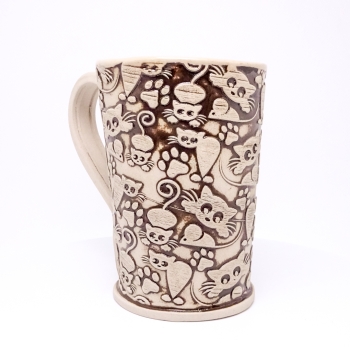 Kubek ceramiczny 380 ml w koty 4