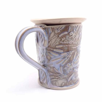 Kubek ceramiczny 500 ml lawendowy