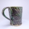 Kubek ceramiczny 500 ml zielony w łezki 3