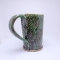 Kubek ceramiczny 380 ml  zielony w listki3