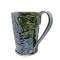 Kubek ceramiczny 800 ml zielony w wazki 4