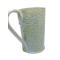 Kubek ceramiczny 800 ml w seledynowy róże 2