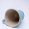 Kubek ceramiczny 500 ml turkusowy w akant 6