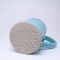 Kubek ceramiczny 500 ml turkusowy w akant 5