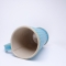 Kubek ceramiczny 380 ml turkusowy w łezkę 6