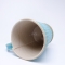 Kubek ceramiczny 500 ml turkusowy w łezkę 6