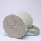 Kubek ceramiczny 500 ml seledynowy w paprotkę 6