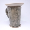 Kubek ceramiczny 380 ml szary w kaktusy