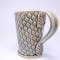 Kubek ceramiczny 380 ml szary w łezki 3