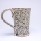 Kubek ceramiczny 380 ml szary w akant 1