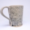 Kubek ceramiczny 500 ml w szare róże