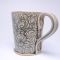 Kubek ceramiczny 500 ml w szare róże 1