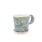Filiżanka espresso 80 ml zielona, w liście marychy 2