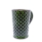 Kubek ceramiczny 380ml zielony w łezki 3