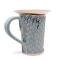 Kubek ceramiczny 380 ml niebieski w łezkę