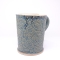 Kubek ceramiczny 500 ml niebieski w róże 3