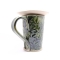 Kubek ceramiczny 380 ml zielony w liście marychy