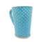 Kubek ceramiczny 800 ml turkusowe łezki 3